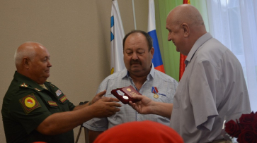 Добровольца из Воронежской области наградили медалью «За отвагу»