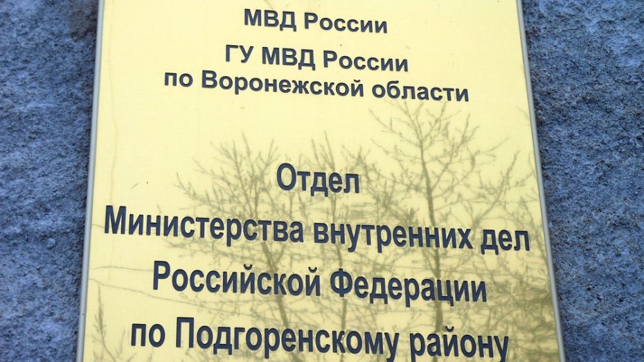 Полицейские задержали похитившего 193 тыс рублей подгоренца