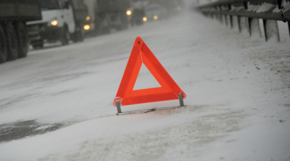 В полиции рассказали, сколько аварий произошло в Воронежской области во время метели
