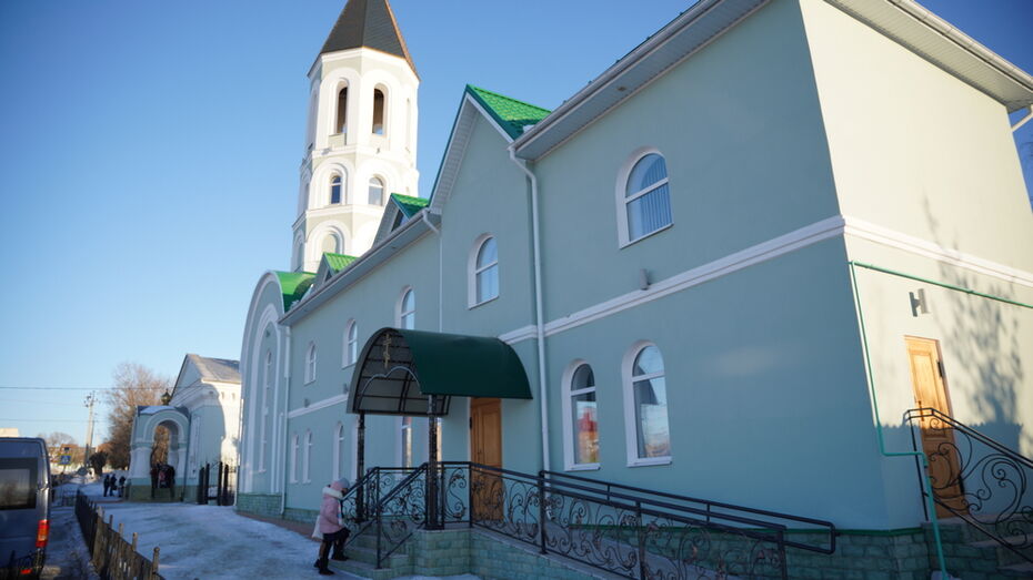 В Острогожске открыли воскресную школу при храме Тихона Задонского