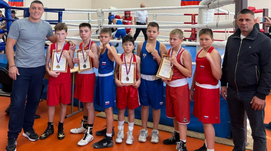 Юные богучарские боксеры взяли 7 медалей на турнире в Воронеже