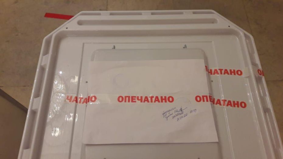 В Воронеже опечатали ящик для голосования из-за выдачи избирателю 2 одинаковых бюллетеней