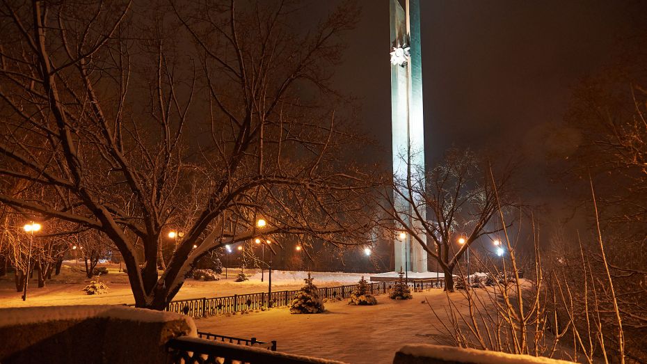 В выходные ночные температуры в Воронеже достигнут -18 градусов