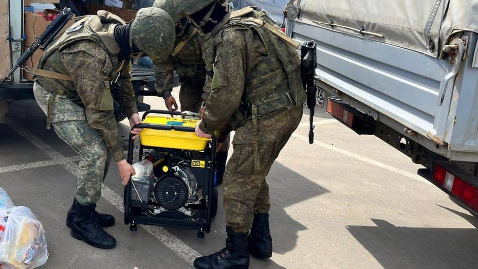 Гуманитарную помощь бойцам СВО передали из Острогожского района