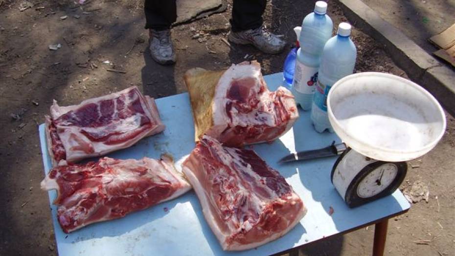 В Воронеже массово продают мясо неизвестного происхождения