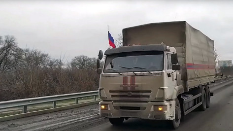 Российские военные доставили в Херсон 140 т продуктов и лекарств