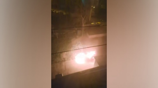 В Воронеже неизвестный поджег автомобиль Mazda в ночь на 6 апреля