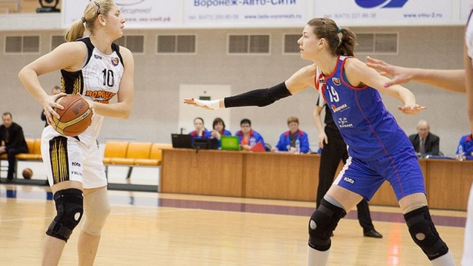 Баскетбольный клуб «Воронеж-СКИФ» сразился с лидером женской суперлиги