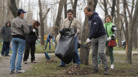 Обзор РИА «Воронеж»: как убирались горожане на субботнике 