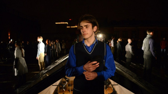 Студенты воронежского института искусств прочли с крыши стихи Мандельштама