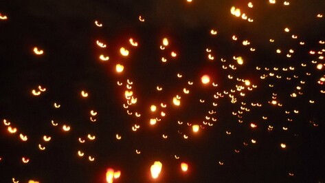 В честь миллионного жителя воронежцы запустят небесные фонарики