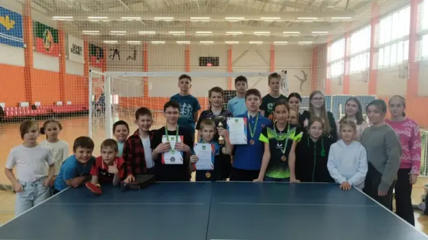 Бобровские спортсмены взяли 4 медали на открытом первенстве по настольному теннису