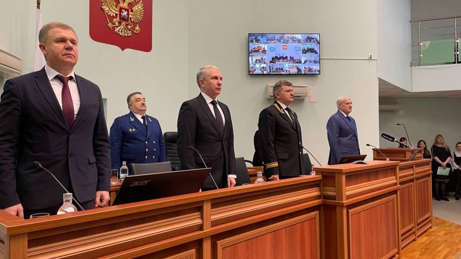 В 2023 году суды Воронежской области рассмотрели почти 453 тыс дел