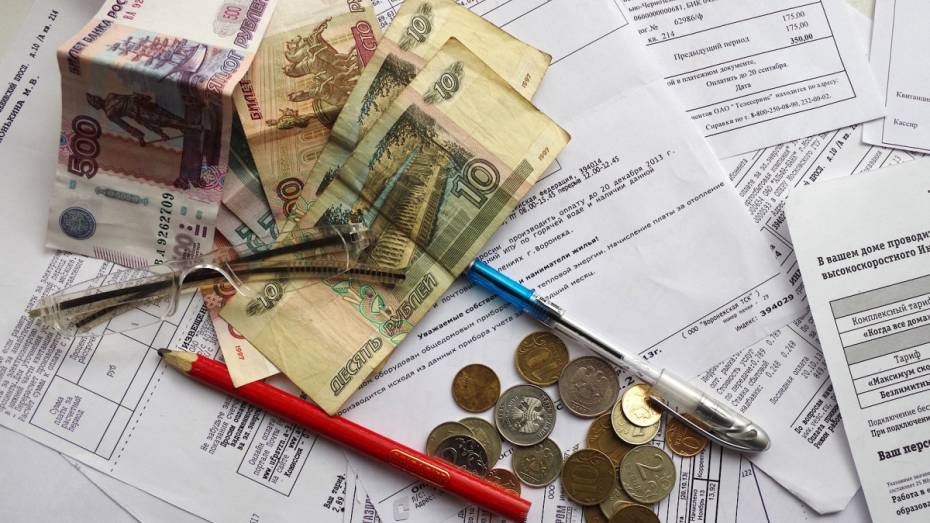Среднемесячная соцподдержка на оплату коммуналки в Воронежской области составила 582 рубля