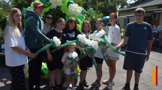 В Рамонском районе в День семьи, любви и верности провели праздник «Ромашковое подворье»