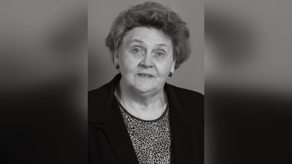 Умерла 87-летний профессор Воронежского госуниверситета Вельмира Дьякова
