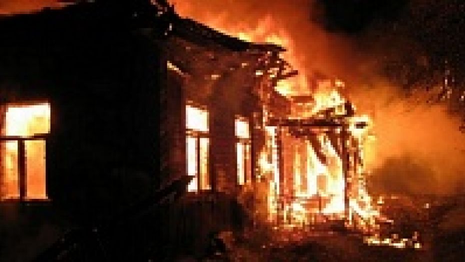 В Терновском районе при пожаре погиб мужчина
