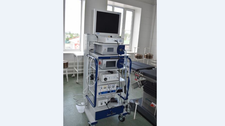 В Ольховатскую райбольницу поступила эндоскопическая стойка для лапароскопии