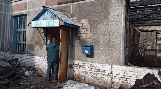 Почта сгорела в терновском селе Поповка