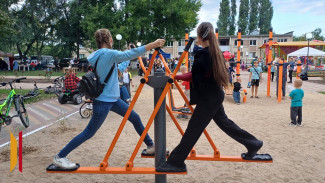 Активисты обустроили спортплощадку в хохольском селе Новогремяченское