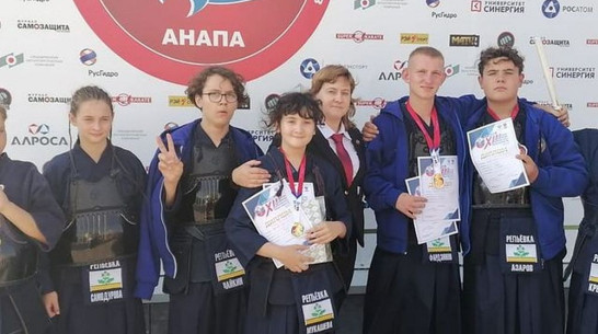 Репьевские кендоисты завоевали «золото» всероссийских соревнований в Анапе
