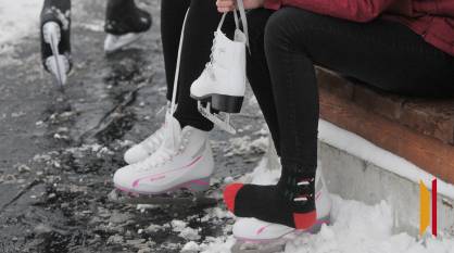 Воронежцам рассказали график работы катка на Адмиралтейской площади