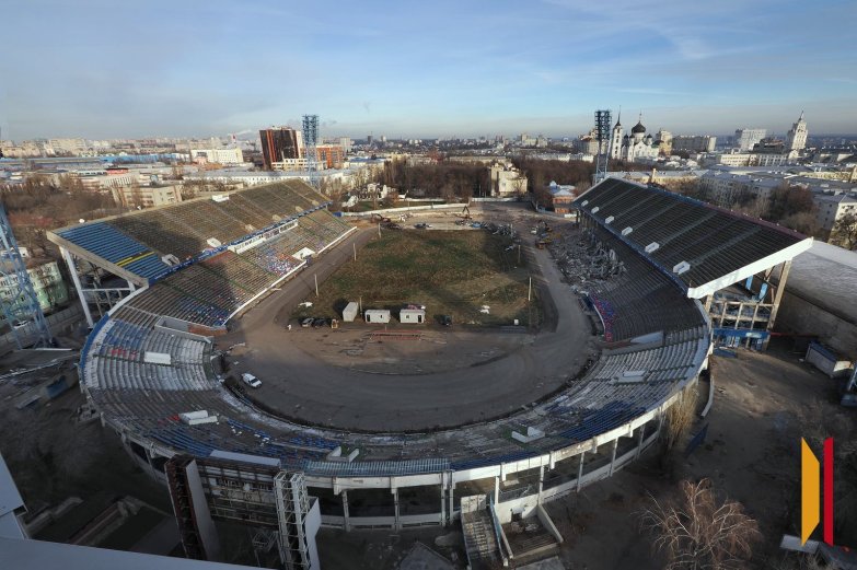 Северная трибуна ЦСП