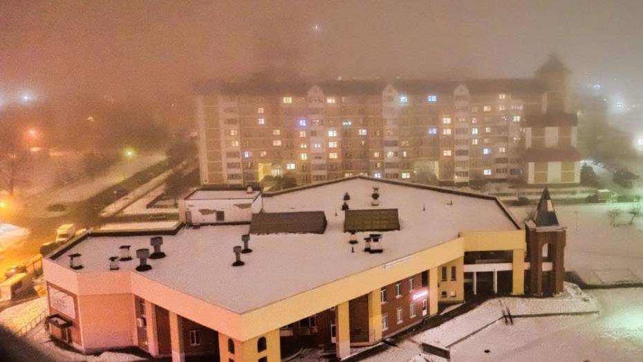 Желтый уровень опасности объявили из-за тумана и гололеда в Воронежской области
