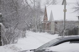 Метеорологи предупредили воронежцев о метели и снежных заносах
