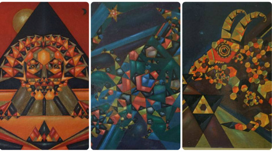 Воронежский художник покажет геометрических животных 