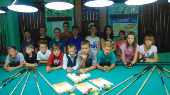 В Бутурлиновском районе прошло открытое первенство по бильярдному спорту