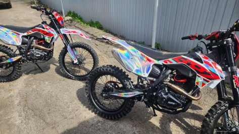 Волонтеры из Борисоглебска отправили 2 мотоцикла бойцам СВО