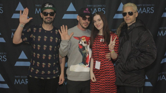 30 Seconds To Mars заработали 10 тыс долларов за общение с фанатами в Воронеже