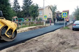 В кантемировском поселке отремонтировали дорогу к соцобъектам