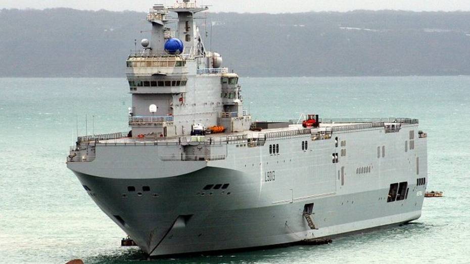 Россия не дала Франции разрешения на реэкспорт «Мистралей»