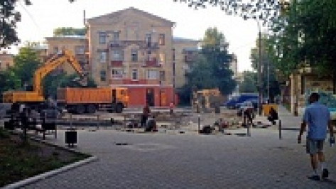 Реконструкция улицы Карла Маркса в Воронеже завершится в середине сентября 