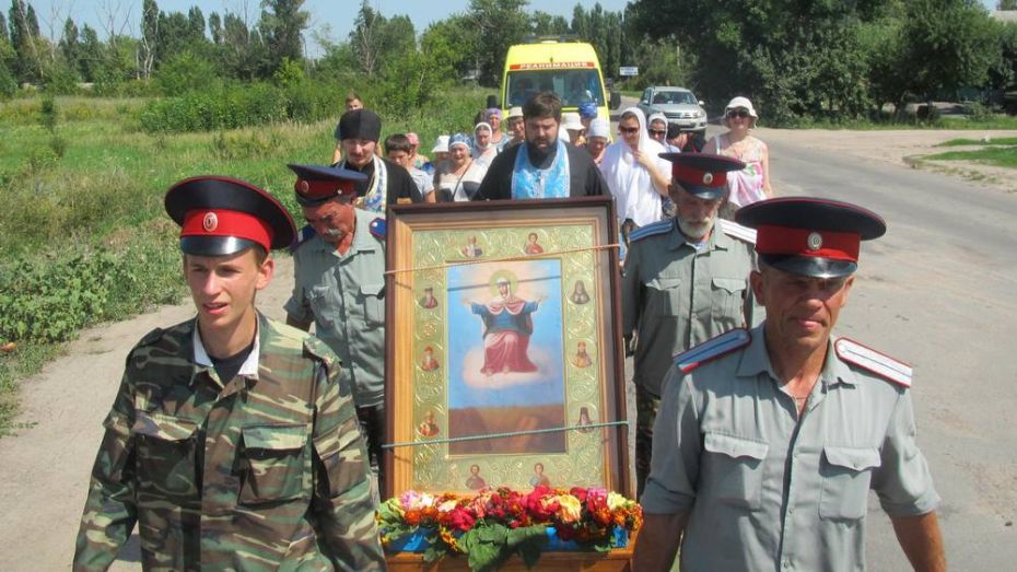 Через Павловский район прошел Ильинский казачий крестный ход