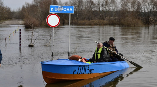 На реке Вороне в Грибановском районе открыли переправу