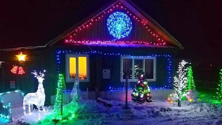 В Терновском сельпоселении объявили конкурс на лучшее украшение дома к Новому году