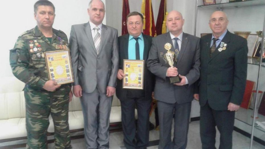Подгоренские ветераны-пограничники победили в областном смотре-конкурсе