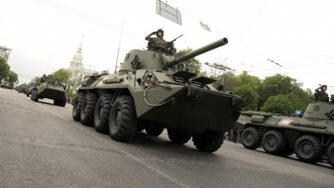 Минобороны РФ опубликовало схему проведения парада Победы в Воронеже