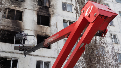 В Воронеже завершили аварийно-восстановительные работы в 9-этажке, пострадавшей от взрыва газа
