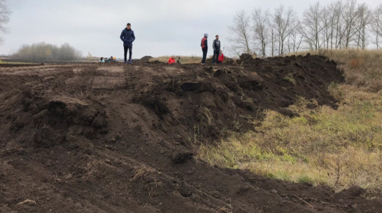 Под Воронежем древний курган распахали под свекольное поле