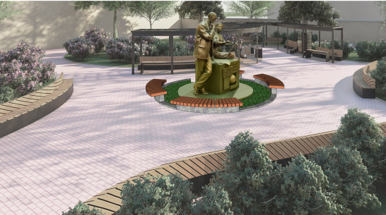 Воронежцам показали, как будет выглядеть памятник математику Андрею Киселеву