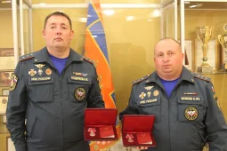 Президент РФ наградил 2 пожарных-героев из Воронежа