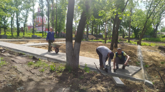 В новоусманском селе Рыкань к июлю благоустроят сквер