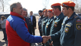 Министр МЧС назвал образцовой добровольную пожарную команду из Воронежской области