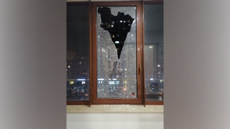 В Центральном районе Воронежа неизвестные обстреляли окна многоэтажки