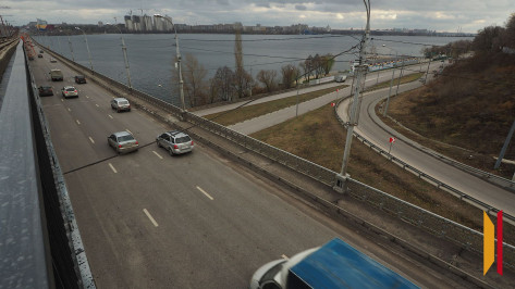 В Воронеже с 13 ноября запретят движение по одному из съездов с Северного моста