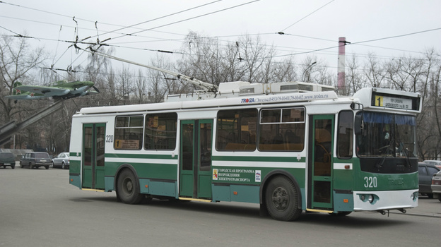 На день приостановят работу троллейбусного маршрута в Воронеже